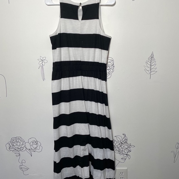 Black and White Striped Maxi Dress MOSSIMO - Picture 5 of 5